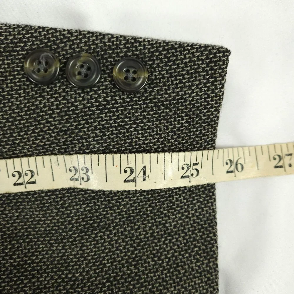 Austin Reed Men's Gray Wool Sport Coat‎ Blazer Size 46L 2 Button
